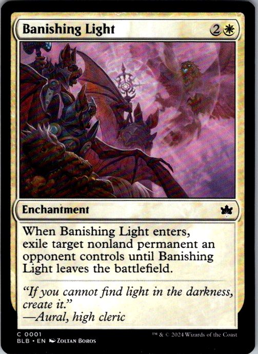 Banishing Light