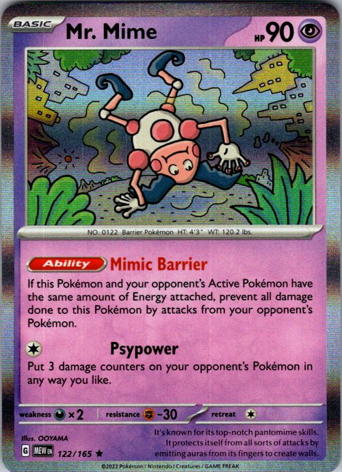 Mr. Mime - 122/165