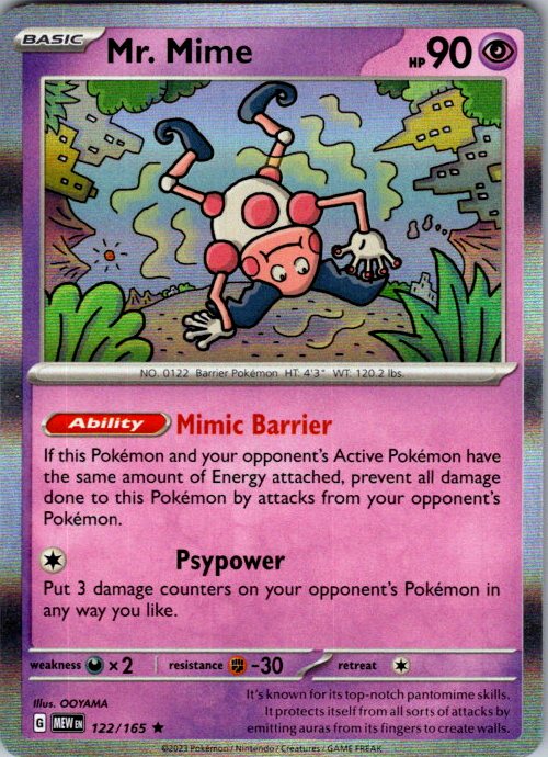 Mr. Mime - 122/165