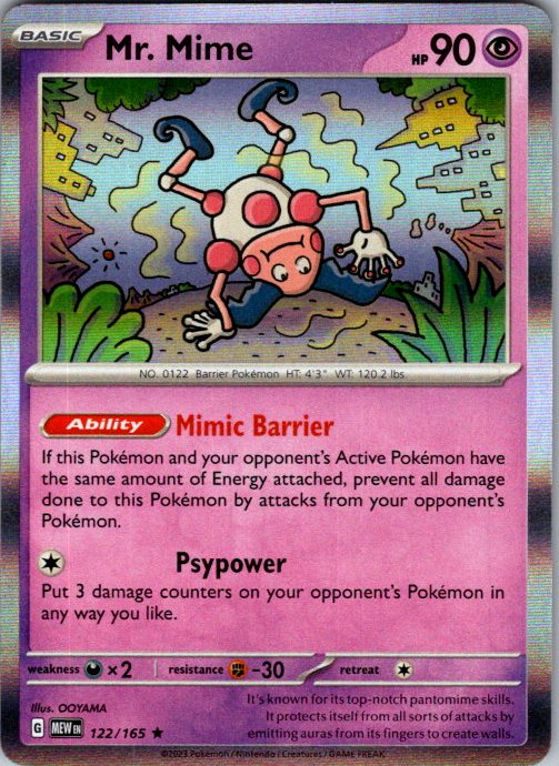 Mr. Mime - 122/165