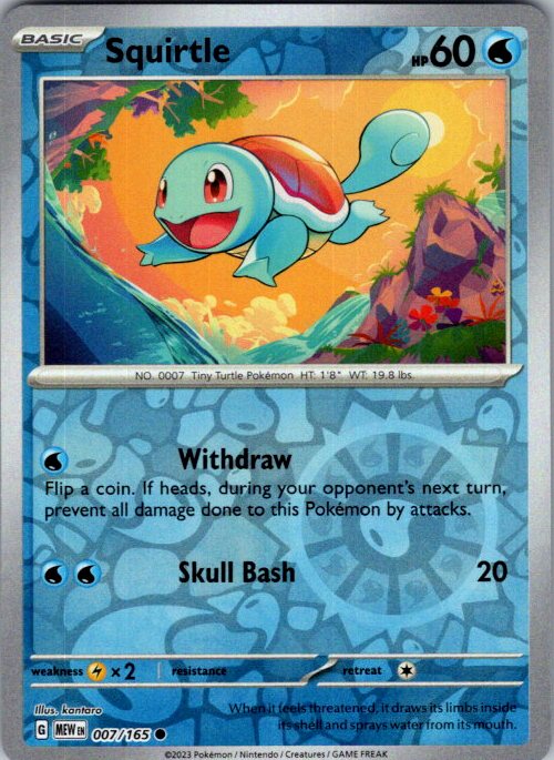 Squirtle - 007/165