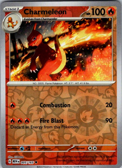 Charmeleon - 005/165