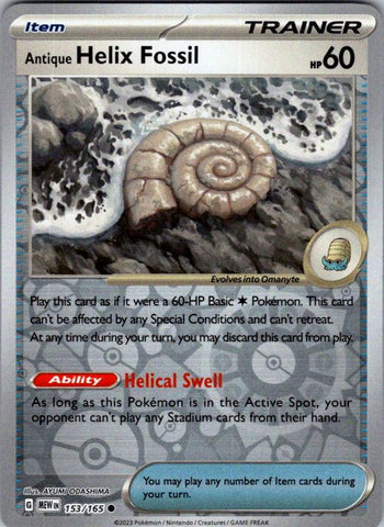 Antique Helix Fossil