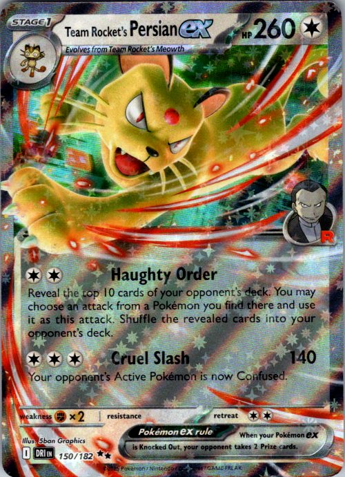 Team Rocket's Persian ex - 150/182