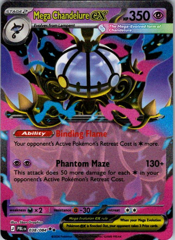 Mega Chandelure ex - 038/084