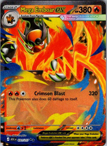 Mega Emboar ex - 031/217