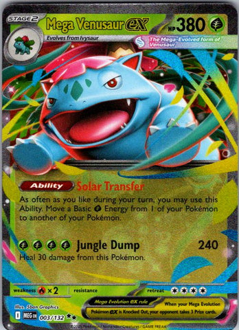 Mega Venusaur ex - 003/132