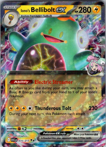 Iono's Bellibolt ex - 070/217