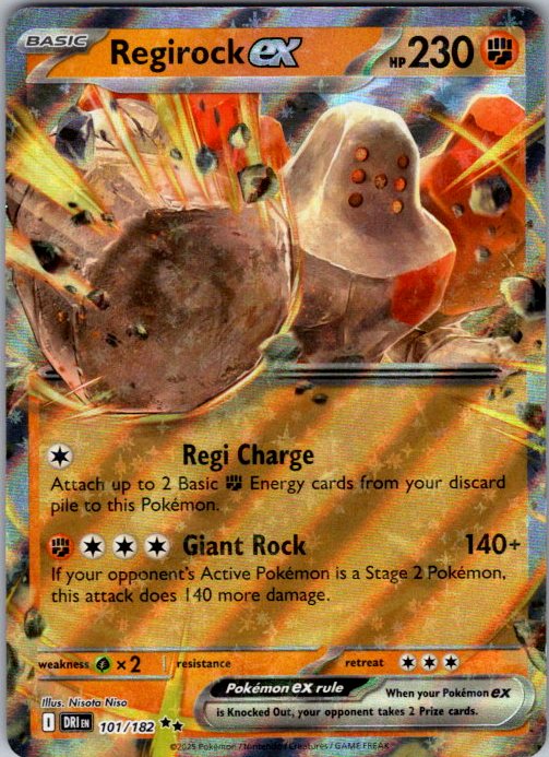 Regirock ex - 101/182