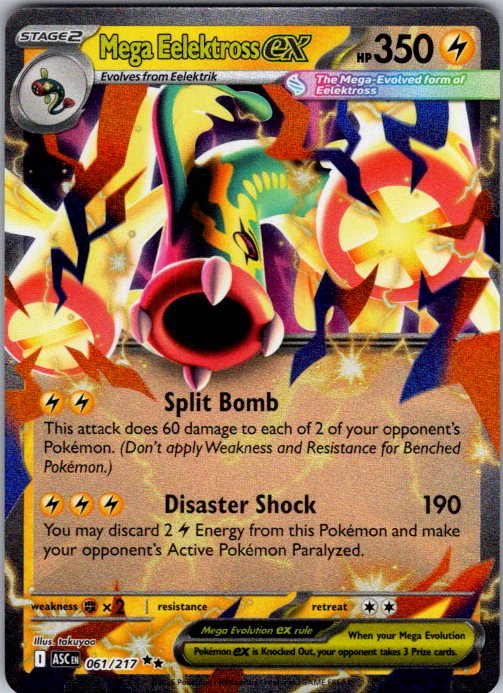 Mega Eelektross ex - 061/217