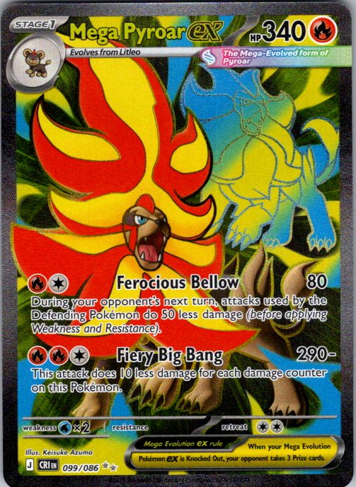 Mega Pyroar ex - 099/086