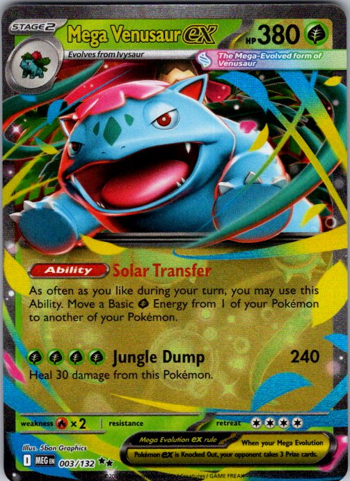 Mega Venusaur ex - 003/132