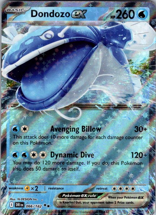 Dondozo ex - 066/182