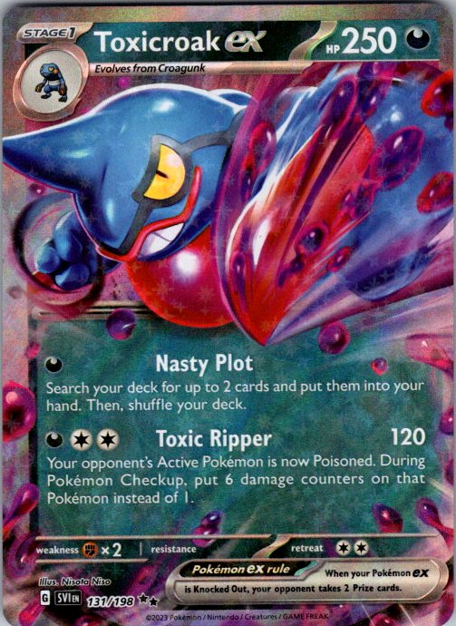 Toxicroak ex - 131/198