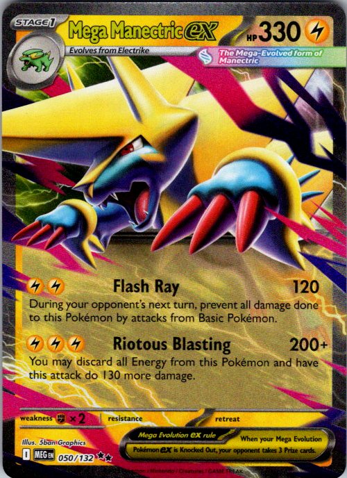 Mega Manectric ex - 050/132