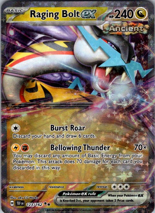 Raging Bolt ex - 123/162