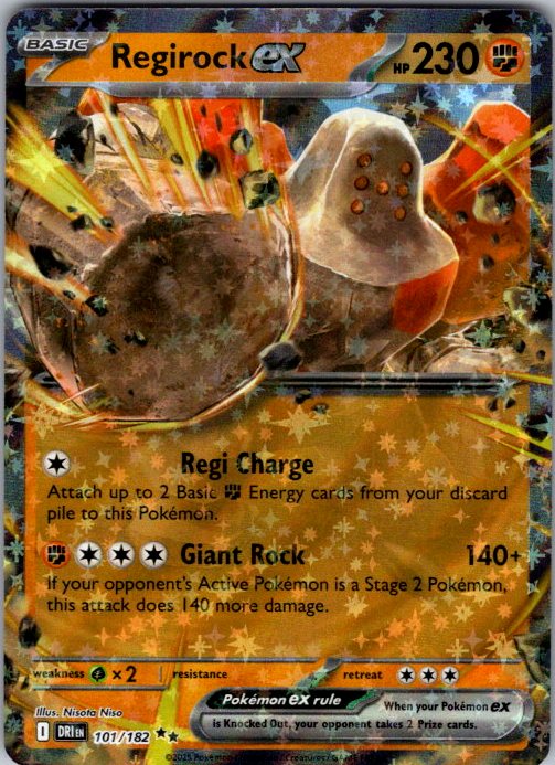 Regirock ex - 101/182
