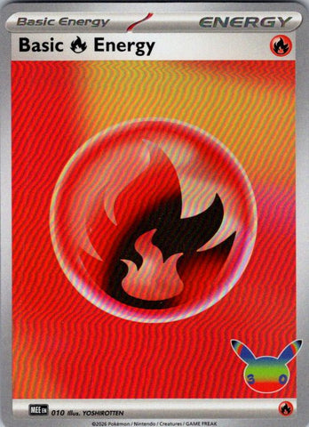 Basic Fire Energy - 010 (30th Celebration)