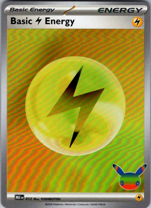 Basic Lightning Energy - 012 (30th Celebration)