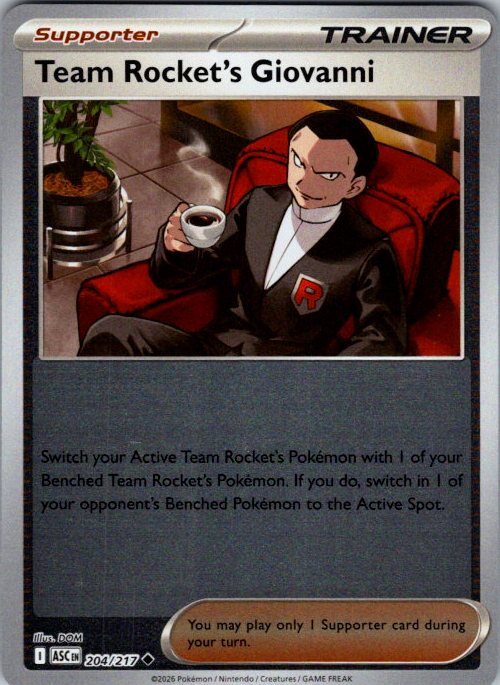 Team Rocket's Giovanni