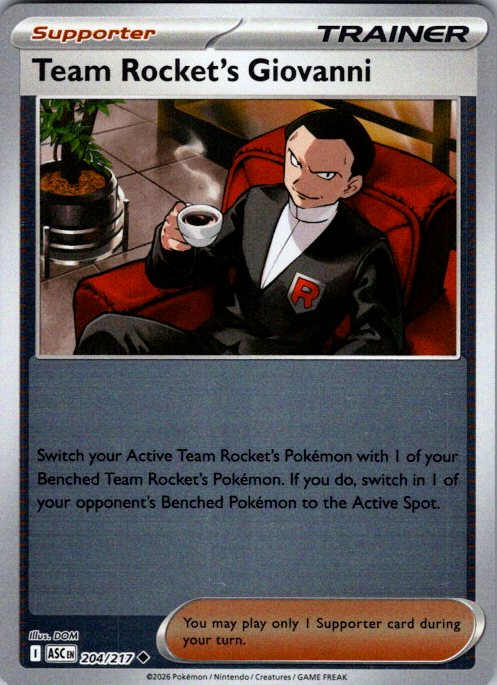 Team Rocket's Giovanni