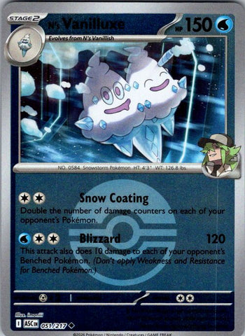 N's Vanilluxe (Poke Ball)