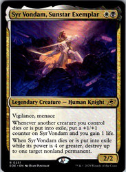 Syr Vondam, Sunstar Exemplar