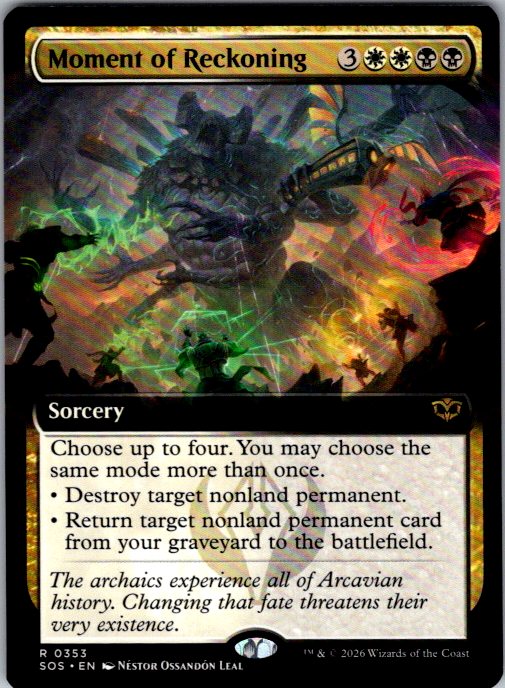 Moment of Reckoning (Extended Art)