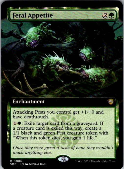 Feral Appetite (Extended Art)