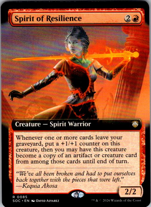 Spirit of Resilience (Extended Art)