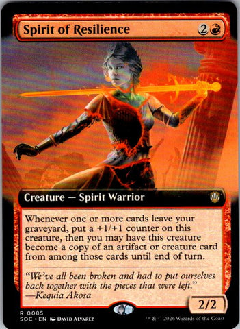 Spirit of Resilience (Extended Art)