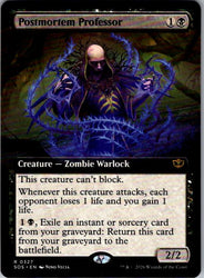 Postmortem Professor (Extended Art)
