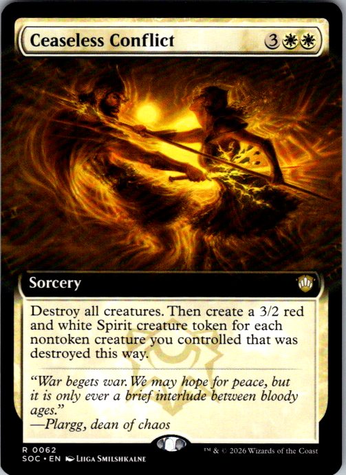 Ceaseless Conflict (Extended Art)