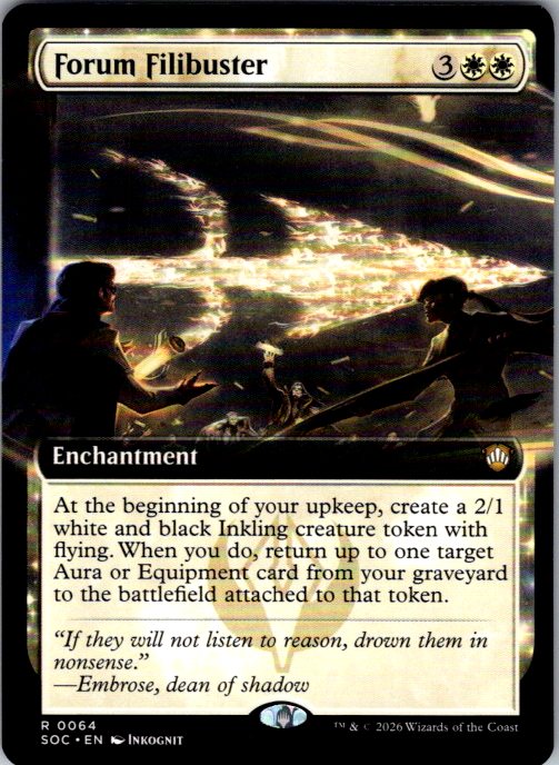 Forum Filibuster (Extended Art)