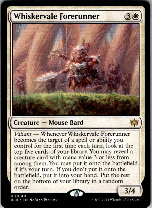 Whiskervale Forerunner