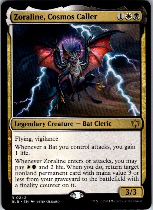 Zoraline, Cosmos Caller