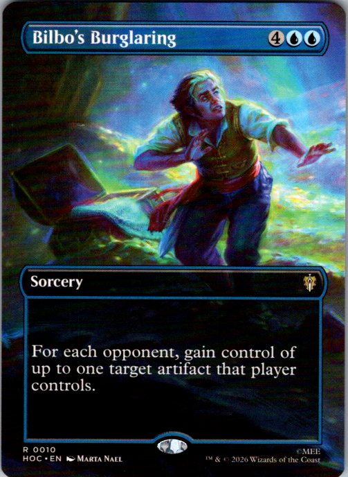 Bilbo's Burglaring (Borderless)