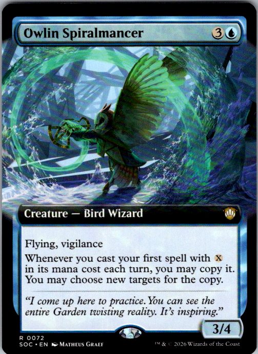 Owlin Spiralmancer (Extended Art)