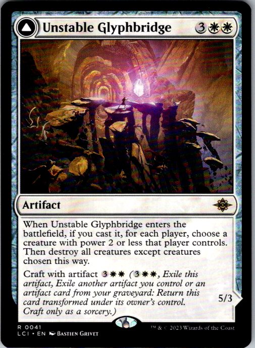 Unstable Glyphbridge