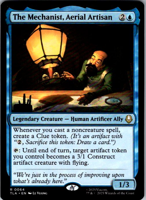 The Mechanist, Aerial Artisan