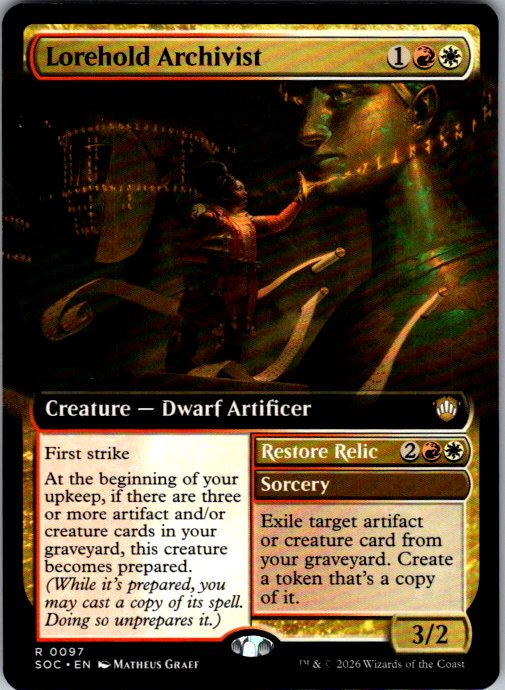 Lorehold Archivist (Extended Art)