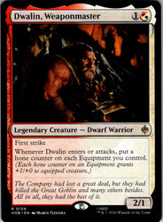 Dwalin, Weaponmaster