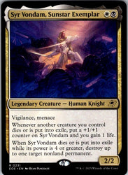 Syr Vondam, Sunstar Exemplar