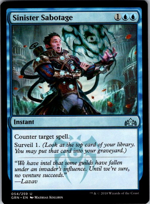 Sinister Sabotage