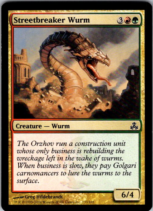 Streetbreaker Wurm