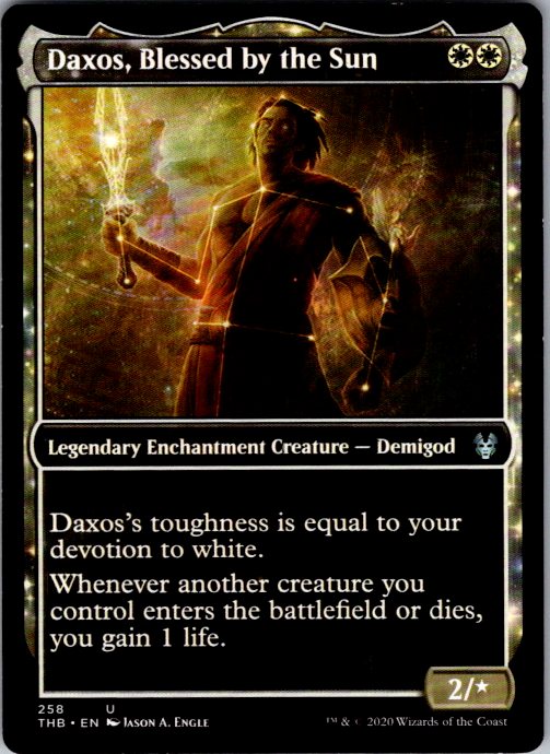 Daxos, Blessed by the Sun (Showcase)