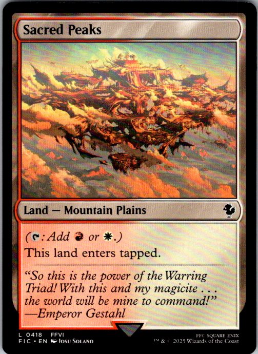 Sacred Peaks