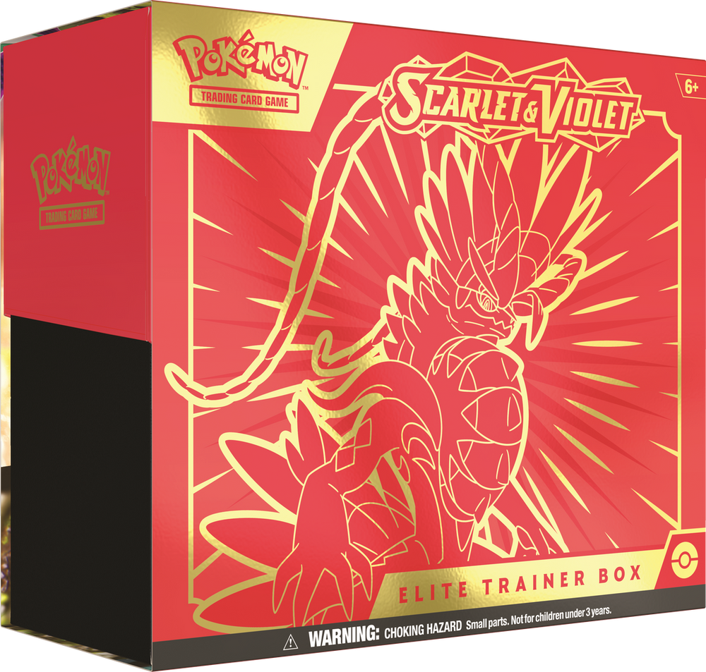 Pokemon TCG Scarlet & Violet Koriadon Elite Trainer Box