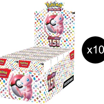 Scarlet & Violet: 151 - Booster Bundle Display Case