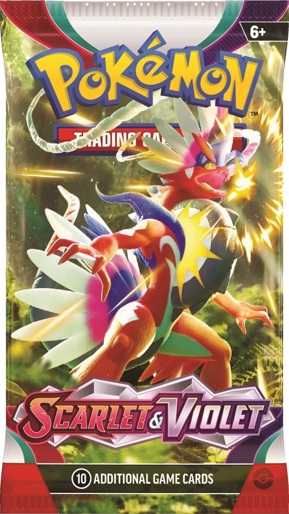 Pokemon TCG Scarlet & Violet: Base Set Booster Pack Art